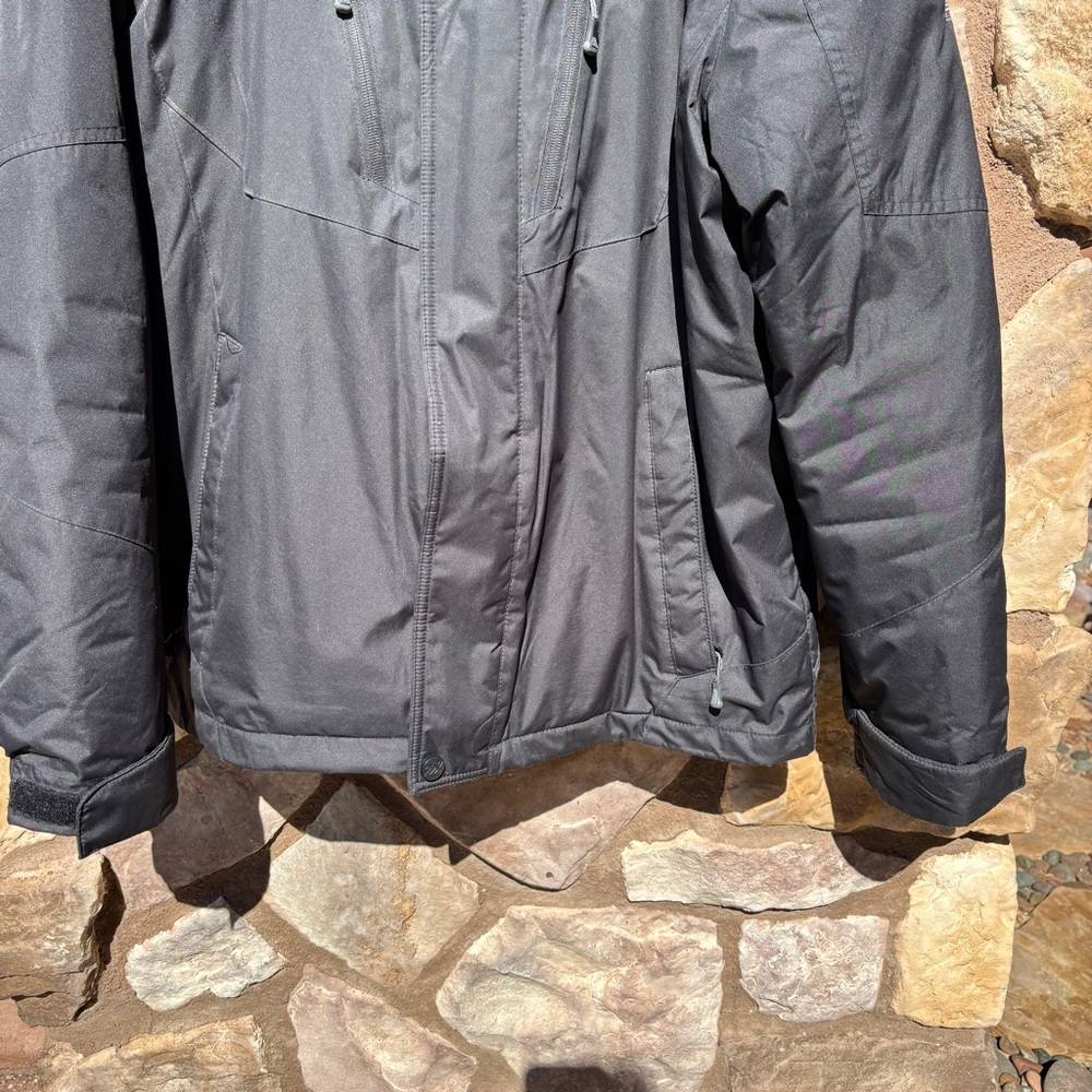 Zeroxposur Black Label Men's Full Zip Puffer Jacket Mens Size M Hooded Zip Ski - Picture 3 of 10